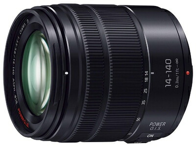 【中古】 パナソニック 判定基準望遠レンズ マイクロフォーサーズ用 ルミックス G VARIO 14-140粍/F3.5-5.6 ASPH./POWER O.I.S. 黒いこと H-FS14140-KA