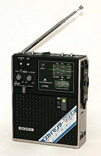 【中古】 SONY ソニー ICF-5500 スカイセンサー 3バンドレシーバー FM/MW/SW（BCLラジオ）
