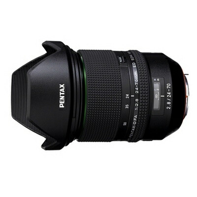 【中古】 ペンタックス HD PENTAX-D FA 24-70mmF2.8ED SDM WR 大口径標準ズームレンズ 【フルサイズ対応】【高い描写性能】【大口径 F2.8】【高速AF・超音波モーターSDM搭載】【高性能 HDコーティング】【防滴構造】【ペンタックス一眼Kシリーズはボディ内手振れ補