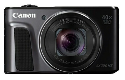 【中古】 Canon デジタルカメラ PowerShot SX720 HS ブラック 光学40倍ズーム PSSX720HSBK