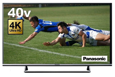 【中古】 パナソニック 40V型 液晶テレビ ビエラ TH-40DX600 4K USB HDD録画対応 2016年モデル