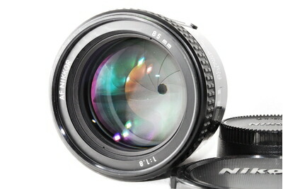 【中古】 Nikon ニコン AF NIKKOR 85粍 F1.8 TV・オーディオ・カメラ-カメラ用交換レンズ