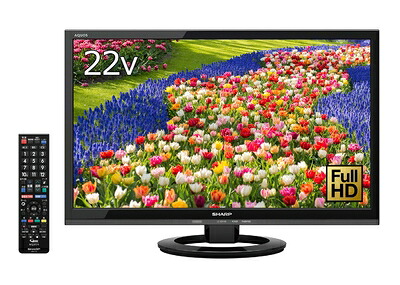 【中古】 シャープ 22V型 液晶 テレビ AQUOS LC-22K40-B フルハイビジョン 外付HDD対応(裏番組録画) ブラック 2016年モデル｜Haute Produit 18,732円