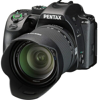 【中古】 PENTAX K-70 18-135mmWR水晶体一揃いの道具 黒いこと APS-Cデジタル一眼二眼レフ写真機 【可視性率100%光学ファインダ】【超高感じやすさ・高解像 2424万絵素】【4.5段上半身内手ぶれ手を加える規則体系】【全天候型・アウトドアスペック】【バリアングルモニター】 16258
