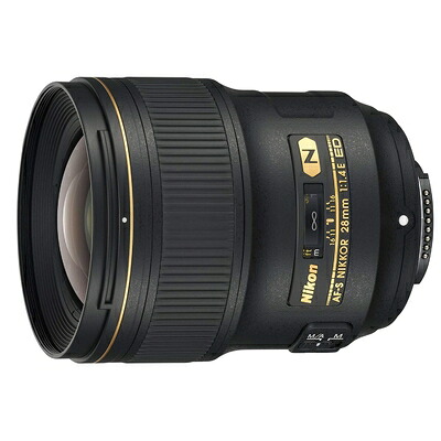 【中古】 Nikon 単興味の中心水晶体 AF-S NIKKOR 28? f/1.4E ED フルサイズ相応う