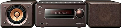 【中古】 JVCケンウッド EX-S55-T ウッドコーンシリーズ Bluetooth搭載 ハイレゾ音源再生 録音対応USB端子搭載 コンパクトコンポーネントシステム ブラウン｜Haute Produit
