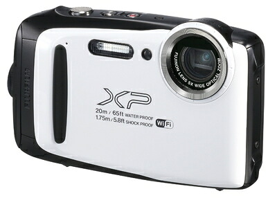 【中古】 FUJIFILM 防水カメラ XP130 ホワイト FX-XP130WH|Haute Produit