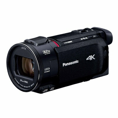 【中古】 パナソニック 4K ビデオカメラ WXF1M 64GB ワイプ撮り あとから補正 ブラック HC-WXF1M-K