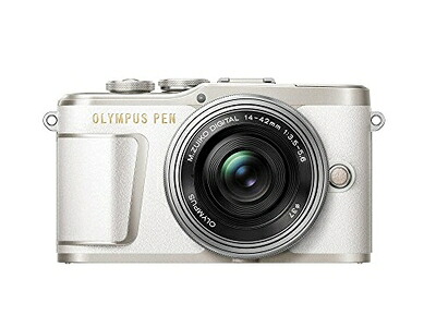 【中古】 OLYMPUS ミラーレス一眼カメラ PEN E-PL9 レンズキット ホワイト