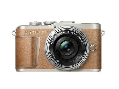 【中古】 OLYMPUS ミラーレス一眼カメラ PEN E-PL9 レンズキット ブラウン