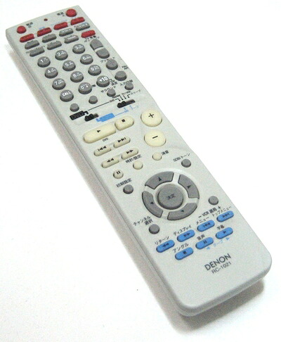 【中古】 DENON 遠隔操作 RC-1021
