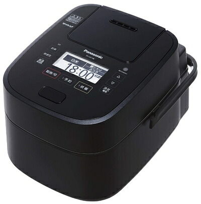 【中古】 パナソニック 炊飯器 5.5合 スチーム&可変圧力IH式 Wおどり炊き ブラック SR-VSX108-K|Haute Produit