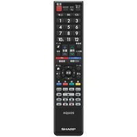 【中古】（新古品・未当て嵌める品） 小ざかしい 液晶テレビ受像機用 遠隔操作＜黒いこと系＞(0106380480)