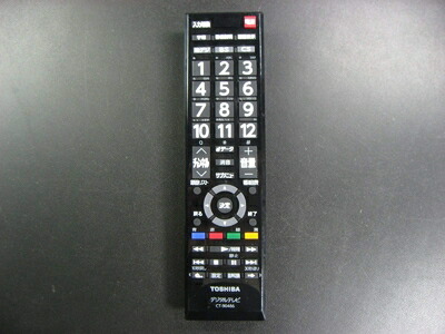 【中古】（新古品・未当て嵌める品） 東芝 液晶テレビ受像機 遠隔操作 CT-90486 75044404