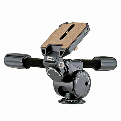 【中古】(新古品・未使用品) Velbon 3Way雲台 PH-275 大型 底面径66mm コマ止め方式 マグネシウム製 407344|Haute Produit