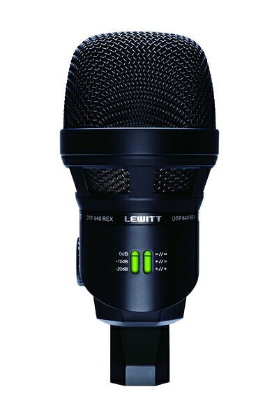 【中古】(新古品・未使用品) 【正規輸入品】 Lewitt DTP640REX キック・低音域楽器用 ダイナミック/コンデンサー・マイク | パーカッションシリース?|Haute Produit