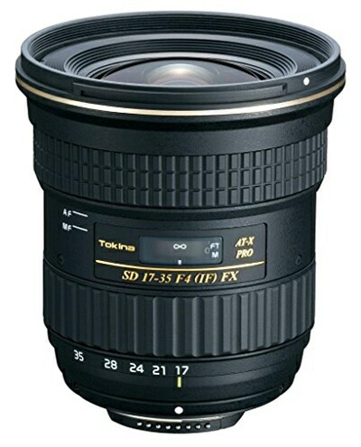 【中古】（新古品・未当て嵌める品） Tokina 望遠レンズ AT-X 17-35 PRO FX 17-35粍 F4 (IF) ASPHERICAL ニコン用 フルサイズ相応う