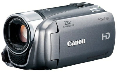 【中古】(新古品・未使用品) Canon デジタルビデオカメラ iVIS HF R21 シルバー IVISHFR21SL 光学20倍 手ブレ補正 内蔵メモリー32GB|Haute Produit