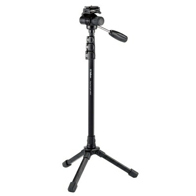 【中古】（新古品・未使用品） ベルボン Velbon スタンド型一脚 Pole Pod Light VIDEO 4段/1段 レバーロック 脚径20mm/17mm 小型 フリュード雲台 クイックシュー対応 アルミ脚 420022