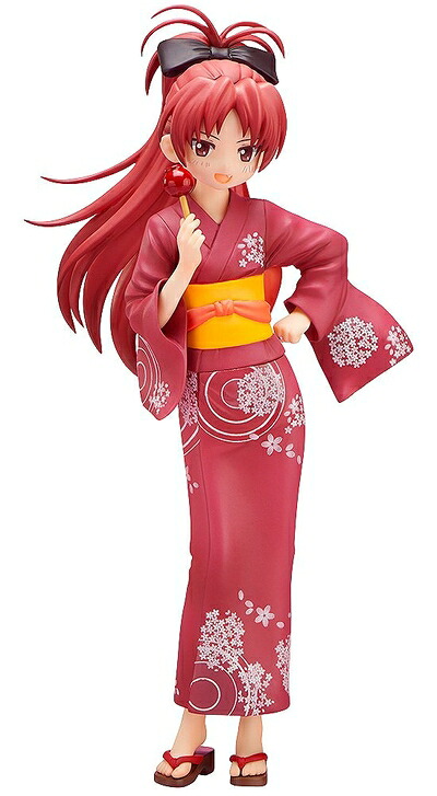 【中古】(新古品・未使用品) 劇場版 魔法少女まどか☆マギカ 佐倉杏子 浴衣Ver. 1/8スケール PVC製 塗装済み完成品フィギュア|Haute Produit