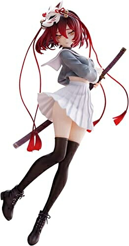 【中古】(新古品・未使用品) 裕イラスト『和セーラーちゃん』 ノンスケール PVC&ABS製 塗装済み 完成品フィギュア UC001833-01