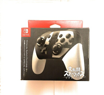 【中古】（新古品・未使用品） Nintendo Switch Proコントローラー 大乱闘スマッシュブラザーズ SPECIALエディション