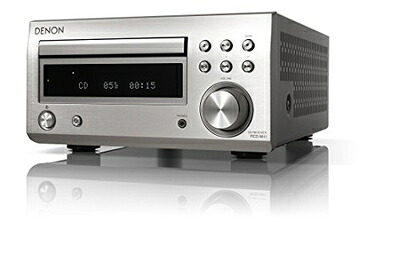 【中古】（新古品・未当てはめる品） デノン Denon RCD-M41 広広としたFM AM/FMラジオ受信機ラジオ受信機 ディスクリートアンプ積み上げる Bluetooth?相応う CD受信システム 割り増し金 しろがね色 RCD-M41SP