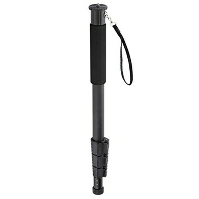 【中古】（新古品・未使用品） Velbon 一脚 RUP-V40R 4段 レバーロック 脚径29mm 中型 雲台別売 スタンド型一脚化可能 台座径44mm アルミ脚 407665