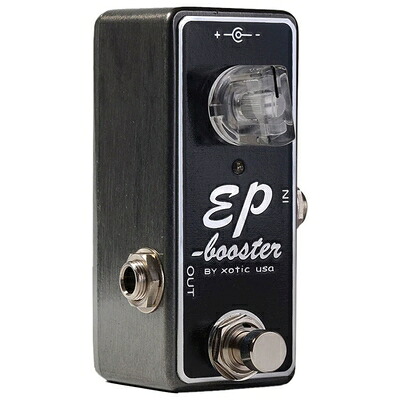 【中古】(新古品・未使用品) Xotic エキゾチック エフェクター ブースター EP Booster 【国内正規品】 黒,銀|Haute Produit