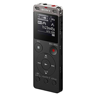 【中古】（新古品・未使用品） ソニー ステレオICレコーダー FMチューナー付 4GB ブラック ICD-UX560F/B｜Haute Produit