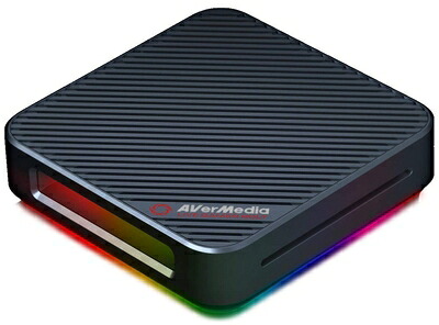 【中古】（新古品・未使用品） AVERMEDIA AVerMeda Live Gamer BOLT GC555 外付けゲームキャプチャー [4K HDR 60p対応] パススルー機能付 Thunderbolt3接続 DV528