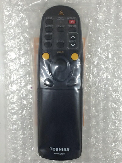 【中古】（新古品・未当て嵌める品） 東芝 映写機 TDP-EX20J用遠隔操作 CT-90292 TOSHIBA