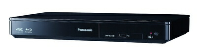 【中古】（新古品・未当て嵌める品） パナソニック ブルーレイプレーヤー 4K引きあげるうつり変わり相応う DMP-BDT180-K サイバー空間映像 (YouTube, Netflix)相応う