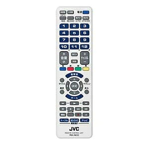 【中古】（新古品・未使用品） JVCケンウッド(ビクター) リモートコントローラー(ホワイト) RM-A633-W