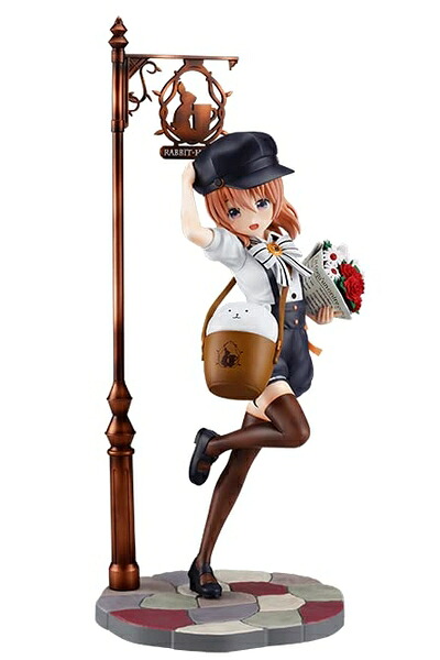 【中古】(新古品・未使用品) 1/6スケール塗装済み完成品『ご注文はうさぎですか? BLOOM』ココア フラワーデリバリーVer. 約25cm(1/6スケール) SL41628|Haute Produit