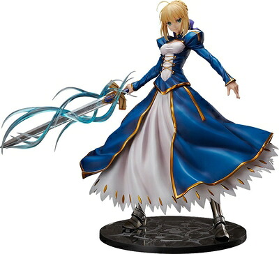 【中古】（新古品・未使用品） Fate/Grand Order セイバー/アルトリア・ペンドラゴン 1/4スケール PVC製 塗装済み完成品フィギュア