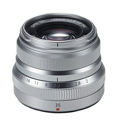 【中古】（新古品・未使用品） 富士フイルム(FUJIFILM) X 交換レンズ フジノン 単焦点 標準 コンパクト 35mm F2 防塵防滴耐低温 絞りリング シルバー F XF35MMF2 R WR S