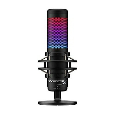 【中古】（新古品・未使用品） HyperX QuadCast S スタンドアロンマイク RGBライティング ストリーマー/コンテンツクリエーター/ゲーマー向け/PC,PS4使用可能 2年 HMIQ1S-XX-RG/G 並行輸入品 [並行輸入品]