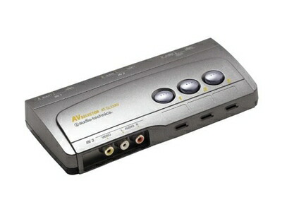 【中古】（新古品・未当て嵌める品） audio-technica AVセレクター AT-SL33AV
