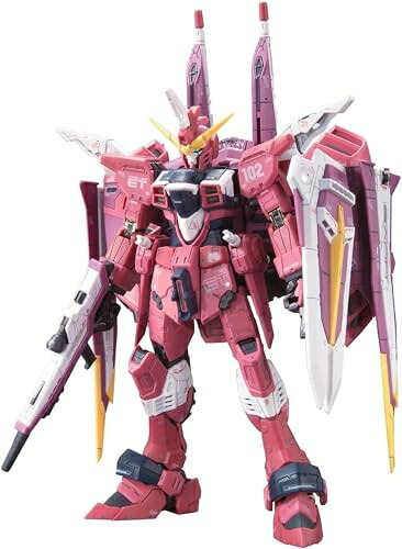 【中古】（新古品・未使用品） BANDAI SPIRITS(バンダイ スピリッツ) RG 機動戦士ガンダムSEED ジャスティスガンダム 1/144スケール 色分け済みプラモデル