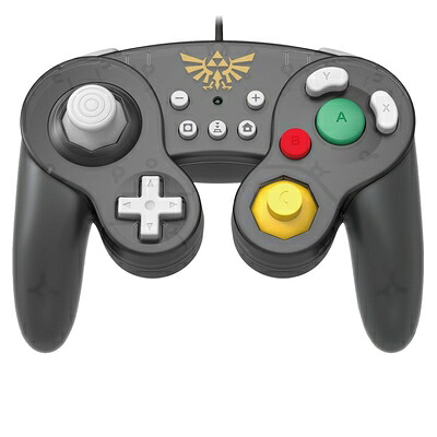 【中古】（新古品・未使用品） 【任天堂ライセンス商品】ホリ クラシックコントローラー for Nintendo Switch ゼルダ【Nintendo Switch対応】｜Haute Produit