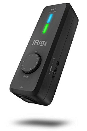 【中古】（新古品・未使用品） IK Multimedia(アイケーマルチメディア) iRig Pro I/O iRigシリーズ 4.3*12.7*3.7cm 国内正規品