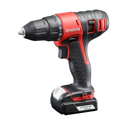 【中古】（新古品・未使用品） 京セラ(Kyocera) 旧リョービ 充電式ドライバドリル BD-1110L1 648900A 【DIY木工にぴったりの細握り&軽量1.1kgモデル】 リチウムイオン10.8V 穴あけ能力 鉄工10mm・木工20mm ネジ締め能力:木ねじ径5.1×長さ63mm・小ネジM6 充電時間71