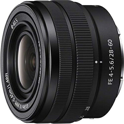 【中古】（新古品・未当てはめる品） SONY(ソニー) 標準尺度望遠レンズ フルサイズ FE 28-60粍 F4-5.6 デジタル一眼写真器α[Eマウント]用 純然たる水晶体 SEL2860