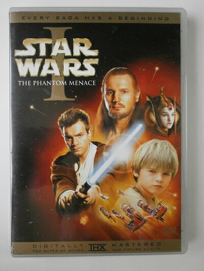 【中古】（新古品・未使用品） スター・ウォーズ　エピソードI　ファントム・メナス [DVD]