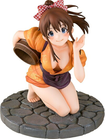 【中古】（新古品・未使用品） アイドルマスター ミリオンライブ! 佐竹美奈子 ぽかぽかサービスVer. 1/8スケール ABS&PVC製 塗装済み完成品フィギュア｜Haute Produit