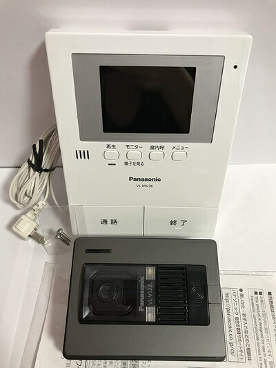 【中古】（新古品・未当て嵌める品） Panasonic カラーテレビドアホン VL-SV36KL