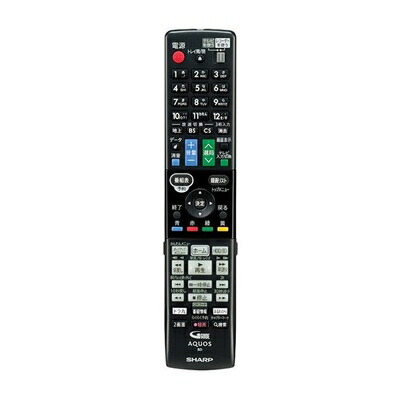 【中古】（新古品・未当て嵌める品） SHARP/小ざかしい ブルーレイディスクレコーダー用 遠隔操作 [0046380270] (0046380270)