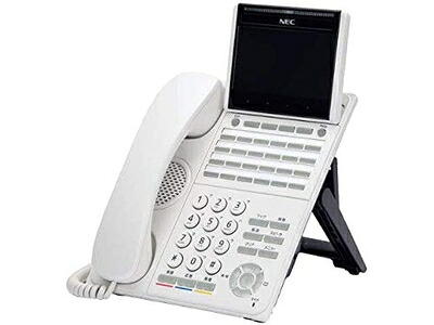 【中古】（新古品・未当て嵌める品） NEC ITK-24CG-1D(WH)電話機 24名取り草色つやIP多役立つこと電話（WH） DT900Series