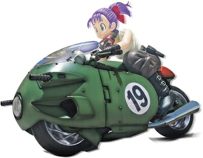 【中古】(新古品・未使用品) フィギュアライズメカニクス ドラゴンボール ブルマの可変式No.19バイク 色分け済みプラモデル|Haute Produit